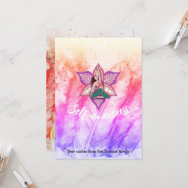 Convites Cotação de Feriado de Reparo de Autoconsciência (Frente/Verso In Situ)