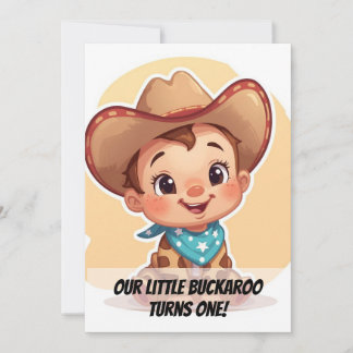 Convites Country Farm Baby Birthday Invitation