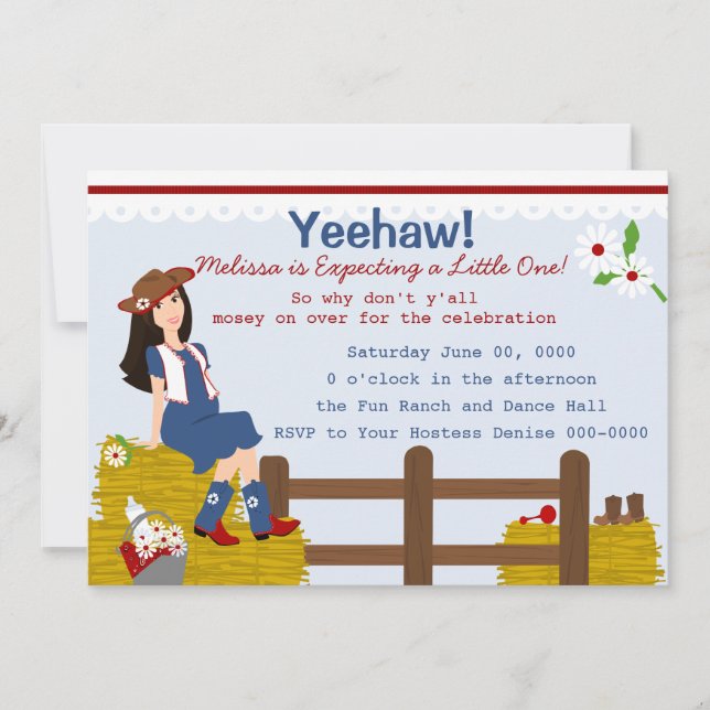 Convites Country Mama (Frente)