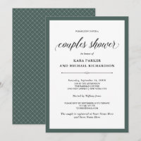 Couture Elegante | Chá Rich Green Casais