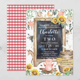 Convites Covinicultura de girassol Aves de capoeira Anivers