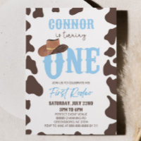 Cowboy Hat ONE First Rodeo primeiro aniversario Pa