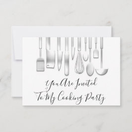 Convites Cozinha do Chef de Festa de Cozinha Restaurante Br