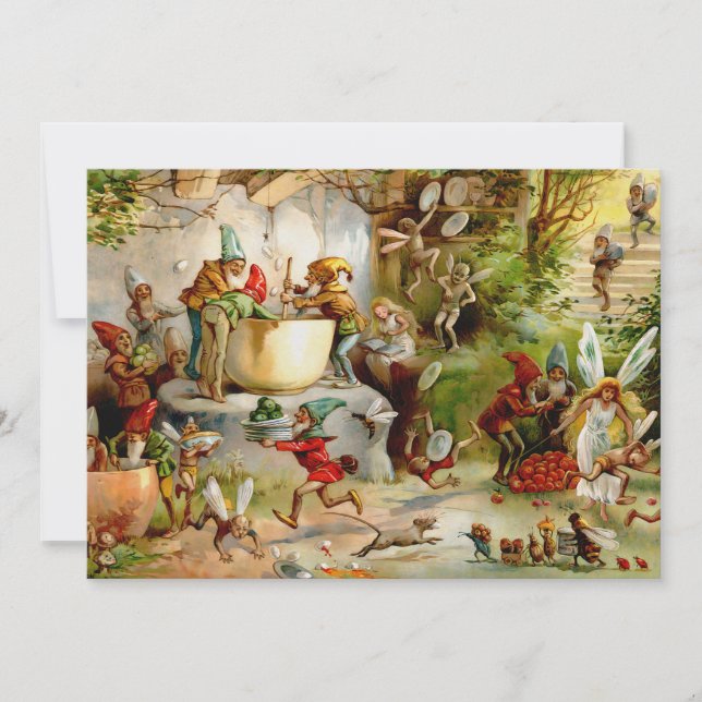 Convites Cozinha dos Gnomos - 1895 (Frente)