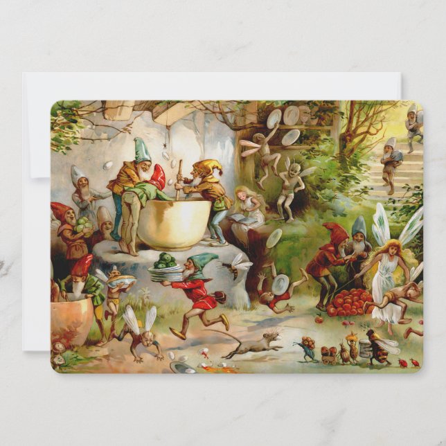 Convites Cozinha dos Gnomos - 1895 (Frente)