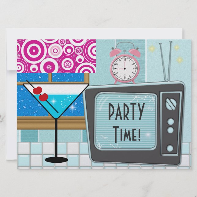 Convites Cozinha Retroativa - Coquetel - Parte Jantada - SR (Frente)