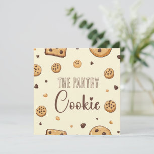 Convites Cozy Cookie Delights
