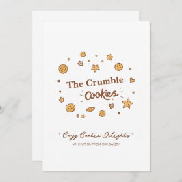 Convites Cozy Cookie Delights