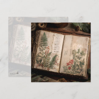Convites Cozy Winter Deep Cottagecore Scrapbook
