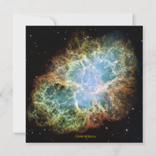 Convites Crab Nebula