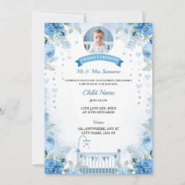 Convites Cradle Ceremony Invitation Card Boy, Naming Day