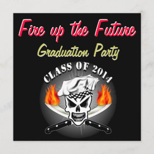 Convites Crânio de Chef 2