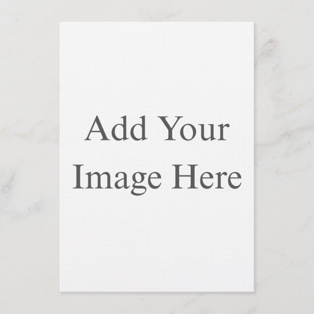 Convites Create Your Own white  (Frente)