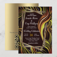 Creative Black, yellow & Orange Seless Abstratos