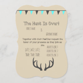 Convites Creme Caça Terminada