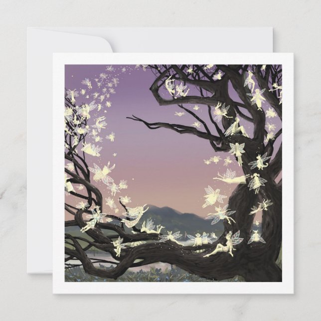 Convites crepusculares dos países das fadas (Frente)