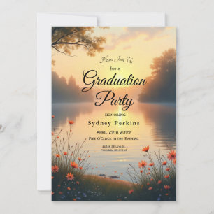 Convites Crepúsculo à Beira do Lago Murmúrios junto à Água