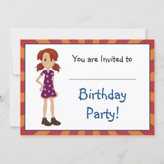 Convites Crescendo com Abbey e Sam Invitation