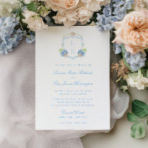 Crest Monograma Costeiro Casamento