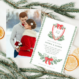 Convites Crest Natal | Casamento de Fotografias Whimsical