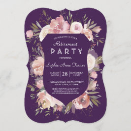 Convites Crest Pêssegos Pêmonas Púrpura Partido da Reforma 