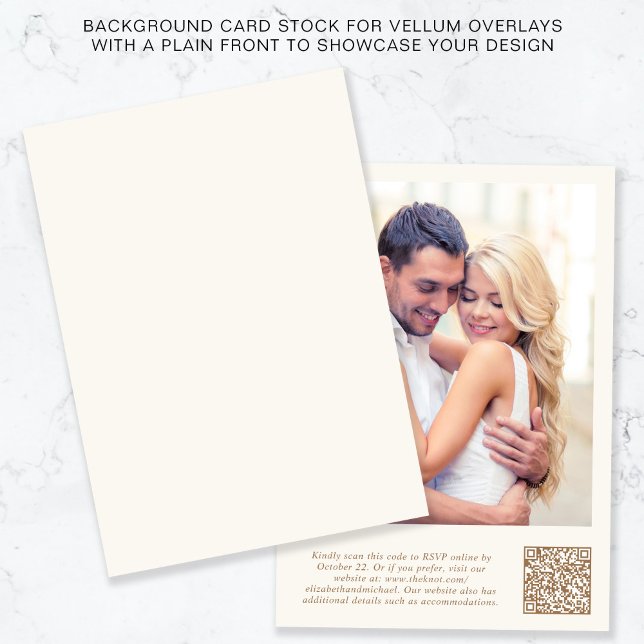 Convites Cria de Código QR de Fotografia Invocação Dourada  (Criador carregado)