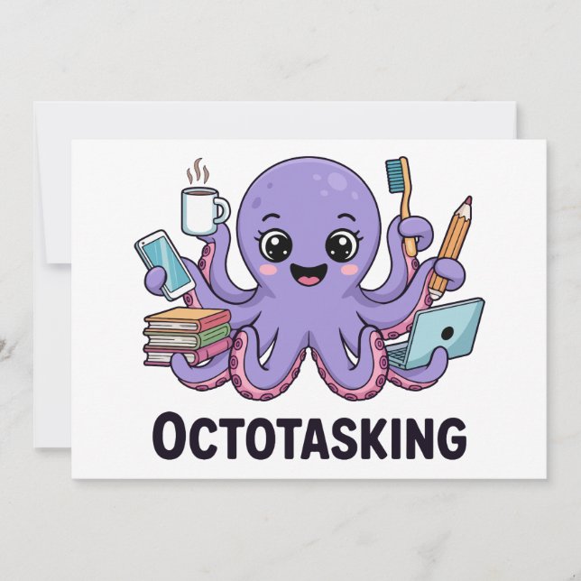Convites Criação de Octotasking no Modo Multitarefa (Frente)