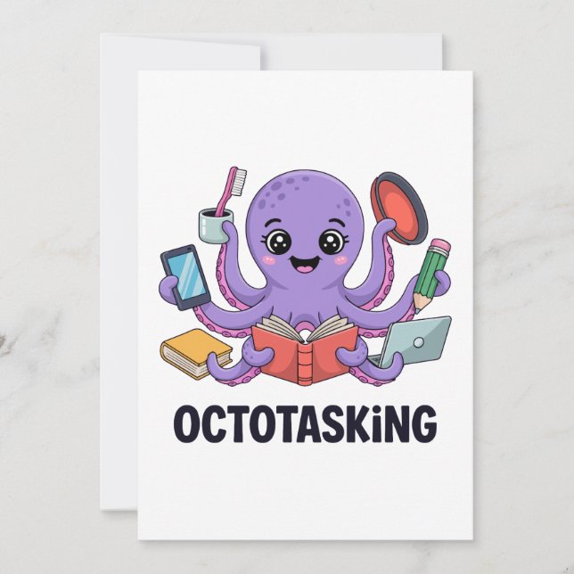 Convites Criação de Octotasking no Modo Multitarefa (Frente)