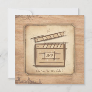 Convites Criador de filmes, ator, diretor de cinema, ideia 