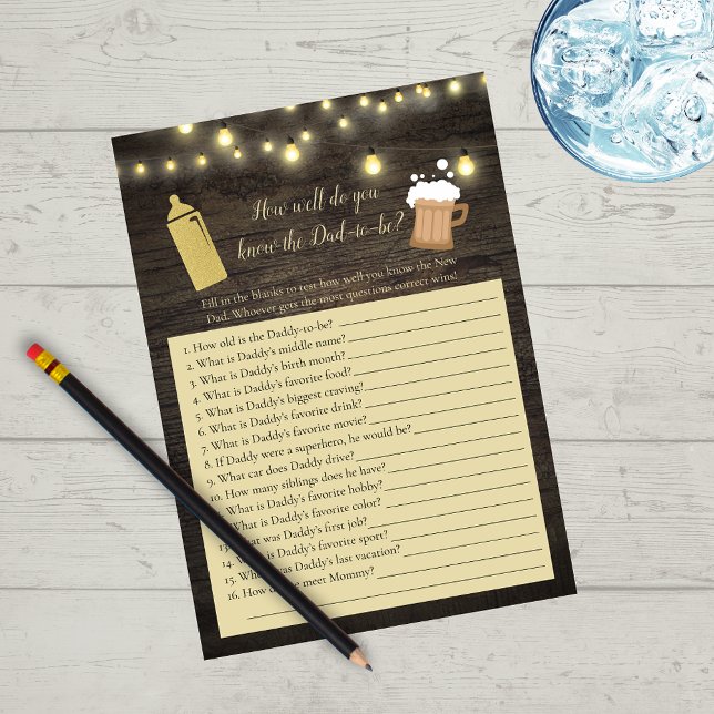 Convites Criança Dourada Que Sabe O Pai De Ser O Melhor Jog (Criador carregado)