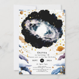 Convites Crianças - Aniversário do Espaço Galáctico