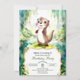 Convites Crianças Aquarela Outro Aniversário