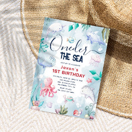 Convites Crianças Cachorros Aquarela Debaixo do primeiro an