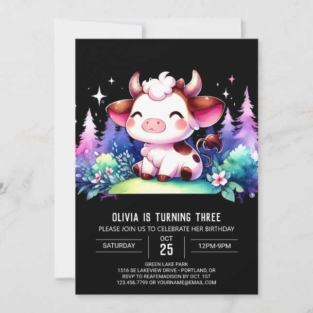 Convites Crianças Chic Vêm Aniversário (Frente)