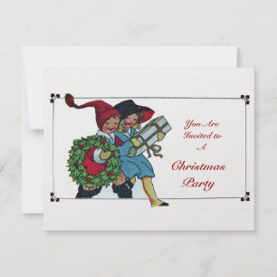 Convites CRIANÇAS COM NATAL DÃO gelo