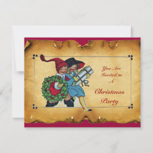 CONVITES CRIANÇAS COM PRESENTES DE NATAL -