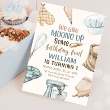 Crianças Cozinhar do Partido Baking