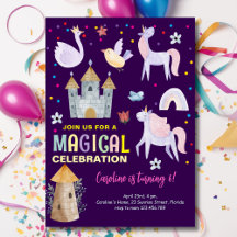 Crianças de aniversário de comemoração mágica da U