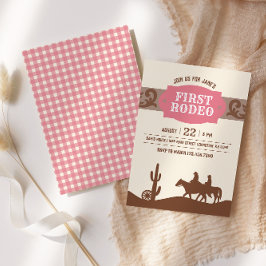 Convites Crianças Festa de aniversário Rosa Rosa Rosa Rosa