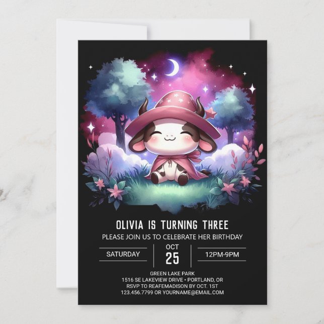 Convites Crianças Modernas Vêm Aniversário (Frente)