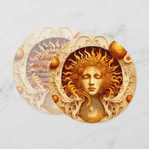 Convites Crie a sua própria Deusa do Sol Steampunk