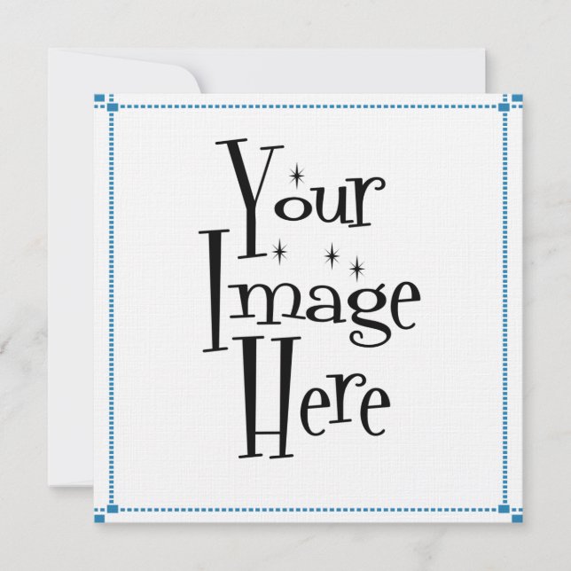 CONVITES CRIE O SEU - PERSONALIZAR BRANCO (Frente)