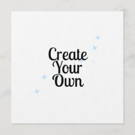 Convites Crie o Seu Próprio