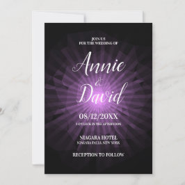 Convites Crie O Seu Próprio Casamento Poligon Sunburst