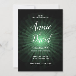 Convites Crie O Seu Próprio Casamento Poligon Sunburst