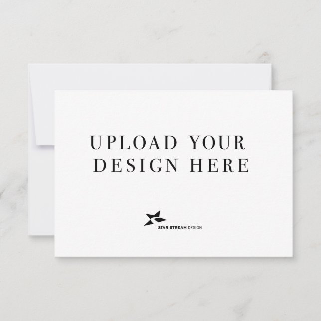 Convites Crie seu próprio 5x3,5 paisagem (Frente)