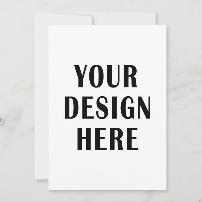 Convites Crie seu próprio 5x7 (Frente)