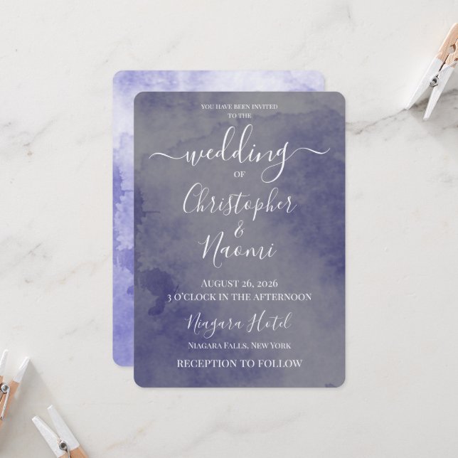 Convites Crie Seu Próprio Casamento com Textura Vintage (Frente/Verso In Situ)