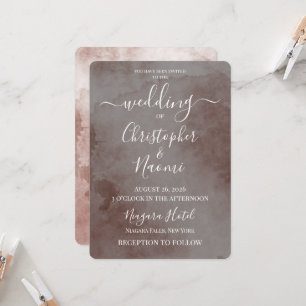Convites Crie Seu Próprio Casamento com Textura Vintage