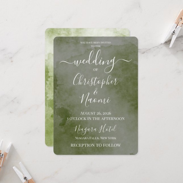 Convites Crie Seu Próprio Casamento com Textura Vintage (Frente/Verso In Situ)